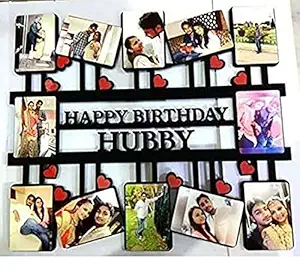 Treecase MDF Wood Personalised Name Design Photo Frame (30X40 cm)