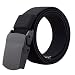 Produktbild ITIEZY Militär Taktische Gürtel Classics Unisex Gürtel für Herren und Damen Atmungsaktiv Stoffgürtel Outdoor Sportarten Wasserdichte Gürtel Verstellbare Gurtband POM Schnalle 125cm lang