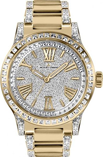 JACQUES LEMANS Porto 1-1798E mit 544 Swarovski Kristallen JACQUES LEMANS Porto 1-1798E mit 544 Swarovski Kristallen
