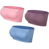 Damen Spitzen Tube Top BH – Trägerlos, Dehnbar, Nahtlos – Perfekt Unter Kleidern & Tops