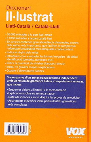 Livres Couvertures de Diccionari Illustrat Llati-Catala; Catala-Llati