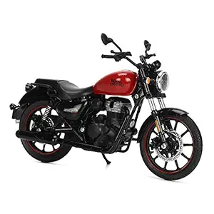 Royal Enfield Diecast Metal, Plastic Royal Enfield Meteor 350 Scale Model, Pack of 1, Supernova Red (SMSS20004)