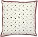 LPR24 La Petite Rose Cushion cover / Pillow case - Red - NO TICKING ca. 15.7 x 15.7 in