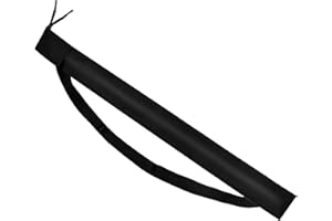 AWAVM 1 funda para tacos de billar, funda para palo de billar, funda para palo de 1/2, bolsa de transporte de almacenamiento de 35 pulgadas