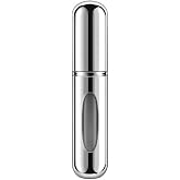 Kyrotech 5ml Metal Taşınabilir Parf&uuml;m Şişesi, Doldurulabilir Seyahat Parf&uuml;m Atomizeri, Al&uuml;minyum G&ouml;vdeli Kolonya Dispenseri, 