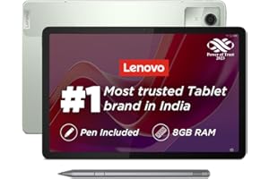 Lenovo Tab M11 with Pen| Wi-Fi Connectivity| 8 Gb Ram, 128 Gb ROM|11 Inch Screen| 90 Hz, 72% Ntsc, Fhd Display| Quad Speakers