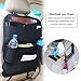 Produktbild Luxusauto Organizer Salcar Auto Rücksitz für Kinder wasserdichter Regenschirm Rückenlehnen Tasche Kick Matten Schutz für iPad, Kindle, Getränke, Taschentuch usw.