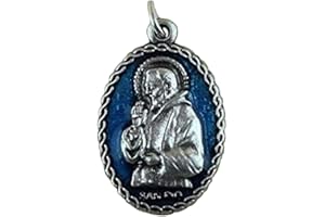 Eurofusioni Medaglietta Padre pio placcata Argento - 10 Pezzi