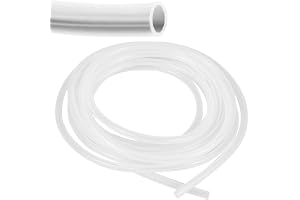 2 meter silikonslang, 10 mm ID x 12 mm OD transparent silikonslang