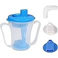 RoRooroole Prevent Choking Dysphagia Regulating Drinking Cupfor Swallowing and Disorders People with 5cc and 10cc sip Cup,assistive Devices Liquids only No thickener is Used