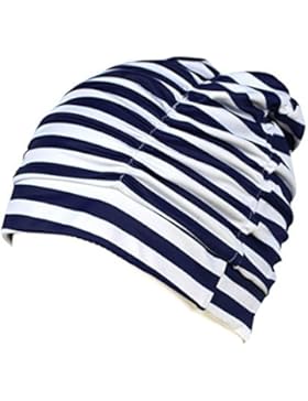 Butterme Erwachsener Bademütze Breathable Nylon Plissee Swim Badekappen für langes Haar Frauen Männer