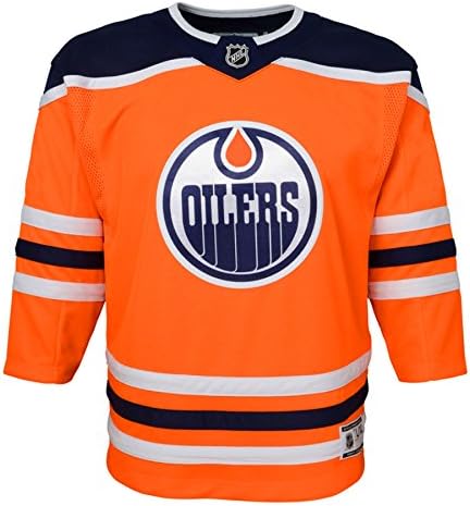 Edmonton Oilers NHL Premier Youth Replica Home Hockey Jersey - Size Large / X-Large