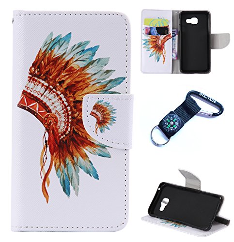 spécification Coque pour Samsung Galaxy A3 (2016) A310 (4,7 pouces) Silicone TPU Bumper Unique Design Souple PU Soft Cover Effacer Clair transparent Etui Housse Case (+Outdoor boussole trousseau) SX (6)