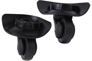 SHANRYA Voluxe Trolley-Koffer-Gepäckrolle, 1 Paar A53 Praktische Verschleißfeste Koffer-Ersatzrollen Langlebig Gepäckkoffer Rad Koffer Rollen Ersatz für Reisetasche