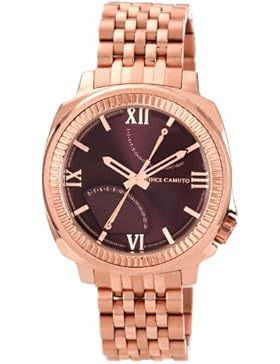 Vince Camuto Herren-Armbanduhr Analog Quarz Edelstahl VC/1002BYRG
