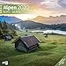 Alpen 2020, Wandkalender / Broschürenkalender im Hochformat (aufgeklappt 30x60 cm) - Geschenk-Kalender mit Monatskalendarium zum Eintragen by 