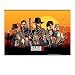 Produktbild LJA Red Dead Redemption 2 Wasserdichte Plakatrolle Map