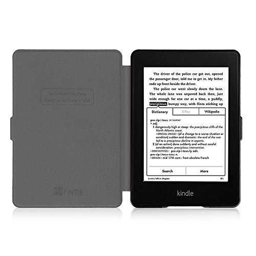 Fintie Kindle Paperwhite Hülle – Die dünnste und leichteste Smartshell Case Schutzhülle Tasche mit auto Sleep / Wake für den neuen Kindle Paperwhite 2015 (mit 300 ppi-Display, 6 Zoll, und integrierter Beleuchtung) und alle Modelle von 2012, 2013, 2014 – Himmelgrau - 3