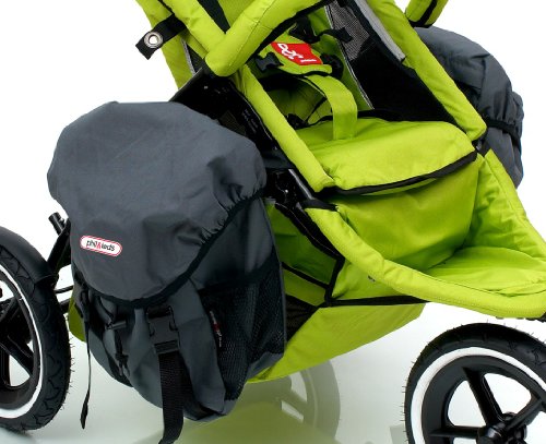 Phil & Teds Blazing Saddles Panniers in Black