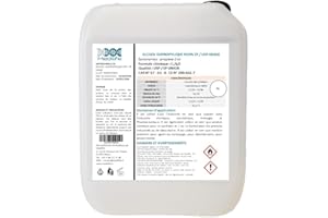 MEDILIFE 5L d’Alcool Isopropylique 99,9% extra pur - Isopropanol liquide IPA parfait comme solvant, nettoyant et dégraissant EP/USP GRADE