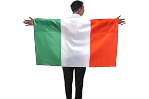 Sonia Originelli Fan Umhang Poncho Fahne Flagge zum Umhängen Fanartikel WM EM Farbe: Italien
