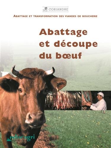 Abattage et découpe du boeuf en ligne