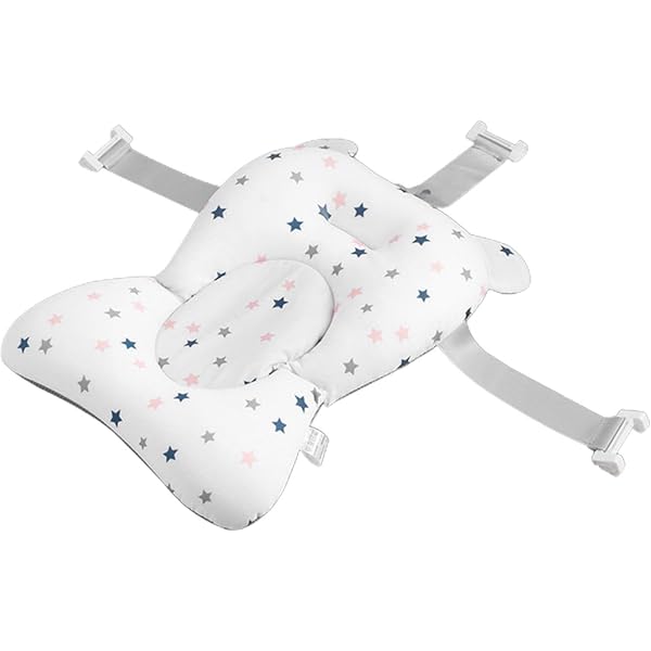 Siège Baignoire Nouveau-né Filet Bain Bébé Aolso 0-3 Ans - Support Réglable Antidérapant - Coussin Baignoire Nouveau-né Bleu Reducteur Baignoire