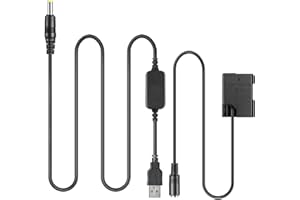 RAEISUSP EP5A EN-EL14 Dummy Bateria + Kabel USB 5V-8.4V EH5A/EH Sterownik do Nikon P7800 P7100 D5500 D5200 D5100 D3200 D3100 D3300