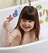 Bath Foam Alphabet Letters & Bath Crayons Set Includes 65 Lowercase Letters In Handy Net Storage Bag & 6 Colourful Skin Safe Bath Crayons Educational & Fun!