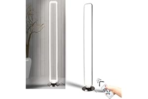 Lewima LED Stehlampe »Diffus« XXL 140cm Groß, LED dimmbar, Warmweiß, 25W mit Fernbedienung und Speicherfunktion, Stehleuchte Standlampe Standleuchte Bodenlampe