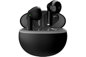 Creative Zen Air DOT lekkie bezprzewodowe słuchawki douszne odporne na pot, z ultrakompaktową obudową, sterownik neodymowy 13 mm, podwójne mikrofony z technologią ENC, czas pracy baterii do 24 godzin,