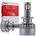 Produktbild 360 Grad LED H7 Hauptscheinwerfer mit Komplettsets, 5000 Lumen nur 40W per Birne, kleine Größe, einfach zu installieren,für Auto KFZ Fahrzeug Ersetzt ,9V-36V