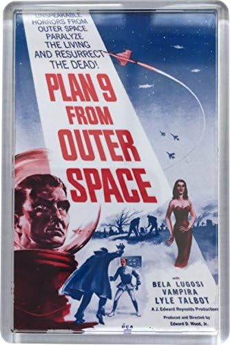 Plan 9 From Outer Space Poster Fridge Magnet