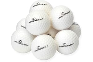 Longridge Almost Golf Lot de 10 balles de Golf d'entraînement