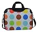Produktbild MySleeveDesign Laptoptasche Notebooktasche mit Tragegurt für 13,3 Zoll / 14 Zoll / 15,6 Zoll / 17,3 Zoll - VERSCH. DESIGNS - Colored Points [17]