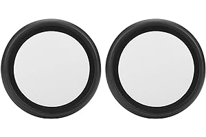 WAKECTS Remplacement des roues pour poussettes, roues avant/arrière pour poussettes, rotation de 360 degrés, et résistant à l'usure pour poussette Yoyo Yoya, etc. (une paire de roues