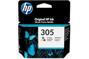 HP|HP 305 Tri-color Original Ink Cartridge|Cyan-Magenta-Yellow|100 pages|HP DeskJet 2320, 2710, 2720, 4120|3YM60AE.