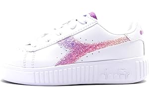 Diadora Game Step Glow PS, Scarpe da Ginnastica Bambine e Ragazze