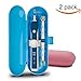 Produktbild Kunststoff Travel Case für elektrische Zahnbürste Oral-B Pro Serie, 2 Packungen (blau & rosa)