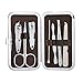 Produktbild Bobury 7 in 1 beweglicher Edelstahl Nagelknipser Maniküre-Set Nagelschneider Nail Art Werkzeug Pedicure Trimmer Kit