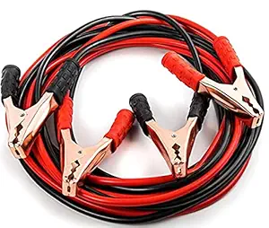 Emergency 500AMP Booster Cable Battery Chargers to Start for Car Engine Heavy Duty Jumper Cable Wire Clamp with Alligator Wire (5 Feet)