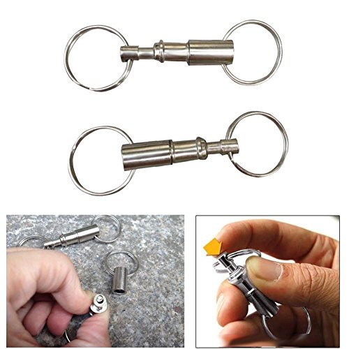 Kinbelle Amovible Pull Apart Quick Release Porte-clés Porte-clés Porte-clés