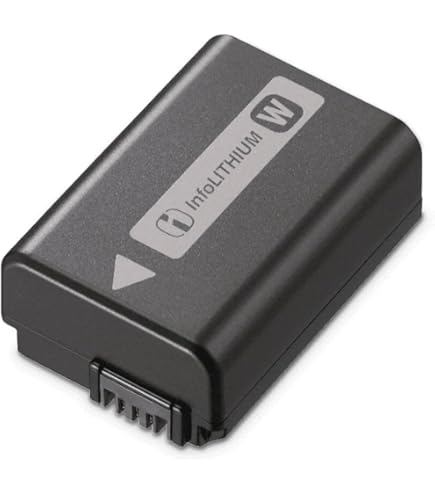 llano NP-FW50 Acculader set 2 stuks 1100 mAh FW-50 accu, compatibel met Sony Alpha A6000, A6400, A6100, A6300, A6500, A7, A7 II, A7R, A7R II, A7R2, NEX- 3/5-serie