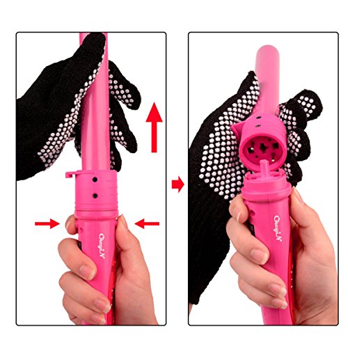 CkeyiN ®3-in-1 Multifunktions Austauschbare Lockenwickler Kit - 5