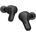 JVC HA-Z77T-B Gumy True Wireless Bluetooth Earbuds, Maximum 24 hours of playtime, Quick Charge, Single ear use, IPX4 water & sweat resistant, Compact charging case (Black)