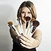 Best Makeup Brush Set in Boutique GIFT BOX *9 Piece Set & Luxury Leather Pouch *Handmade Sable Style Synthetic & Top Quality Natural Hair Brushes *Super Soft & Dense *Luxury White Leather Designer Case *12 Month Guarantee *Free P&P *Pre-Christmas Offer '3 FOR 2' Get 3rd FREE