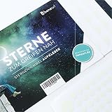 beneart® Leuchtpunkte für Sternenhimmel – 276 Stück – Leuchtsterne – Wandtattoo Punkte – Aufkleber – Sternenhimmel für Kinderzimmer & Schlafzimmer (fluoreszierender Wandsticker, leuchtet im Dunkeln) - 2