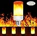 Produktbild OOFAY LIGHT® Blinkende LED Flamme Effekt Feuer Glühbirnen E27 Flamme Brennende Birnen Für Ihre Hausgarten Party Weihnachten Urlaub 3 Modi (5 Pack)