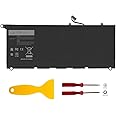 ASUNCELL 52WH 7.4V JD25G Laptop Battery for Dell XPS 13 XPS 13 9350 13-9350 XPS 13 XPS 13 9343 13-9343 13D-9343 P54G P54G001 P54G002 Series 4 Cells