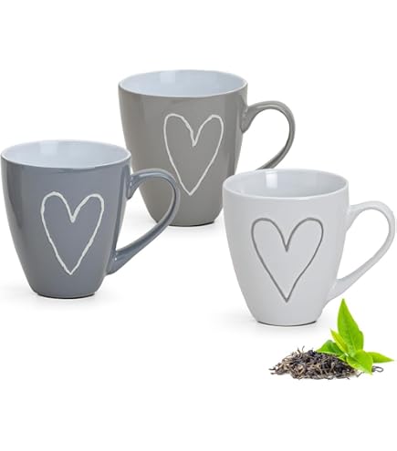 Mug En Céramique Orion 700 Ml Avec Anse - Pot Chauffe-cœur Transparent, Garantie 2 Ans